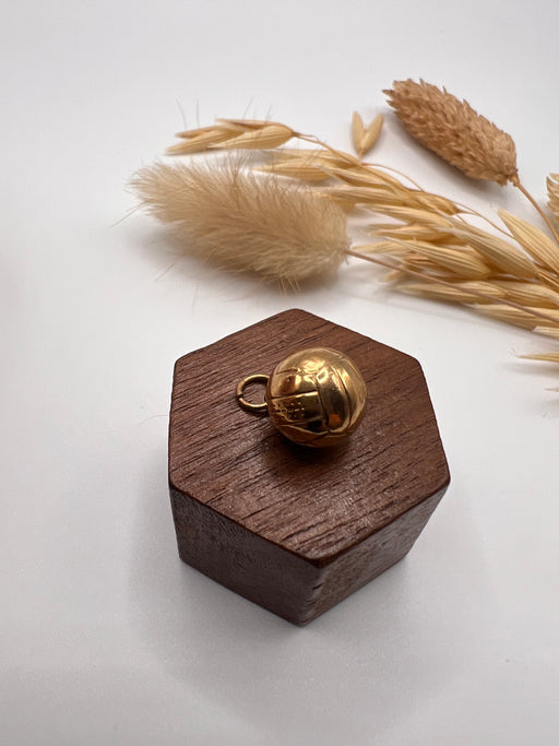 Vintage 9ct Gold Football Charm