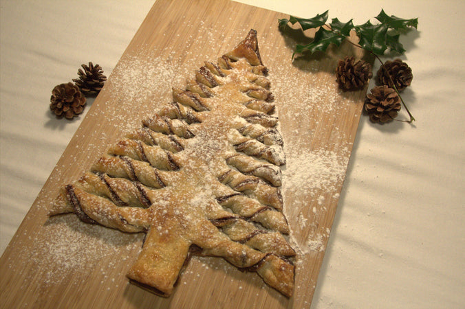 Nutella Christmas Tree (Pastry) Tutorial