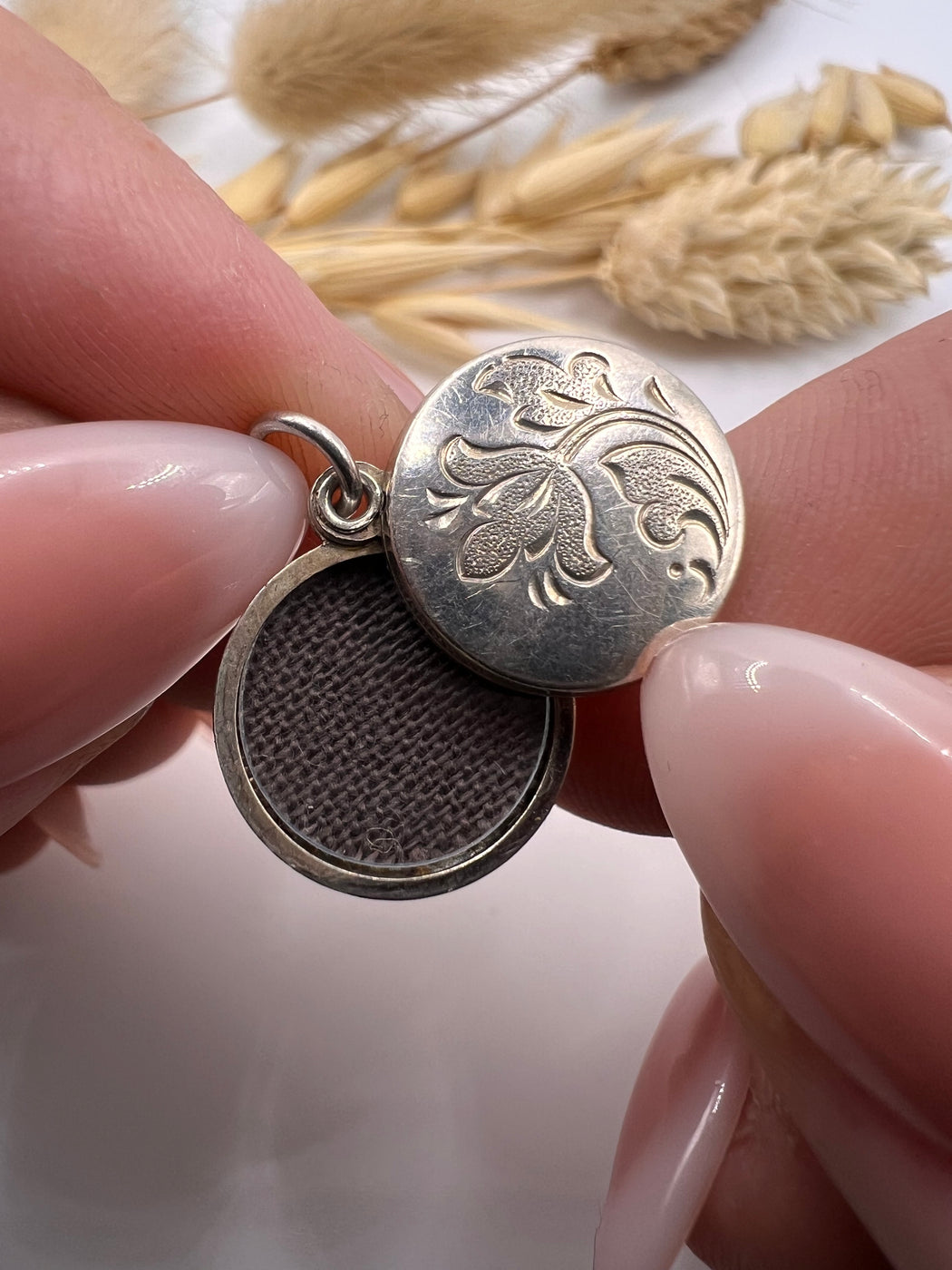 Vintage Silver West Germany Sliding Locket