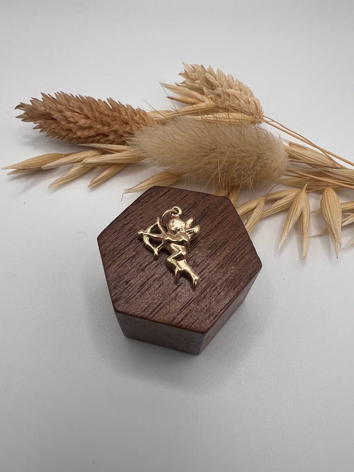 Vintage 9ct Gold Cupid Charm
