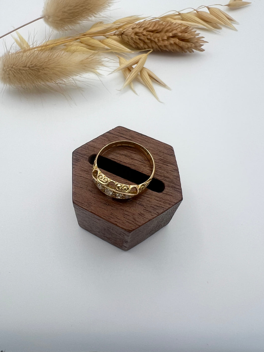 18ct Late Georgian Old Cut Diamond Ring