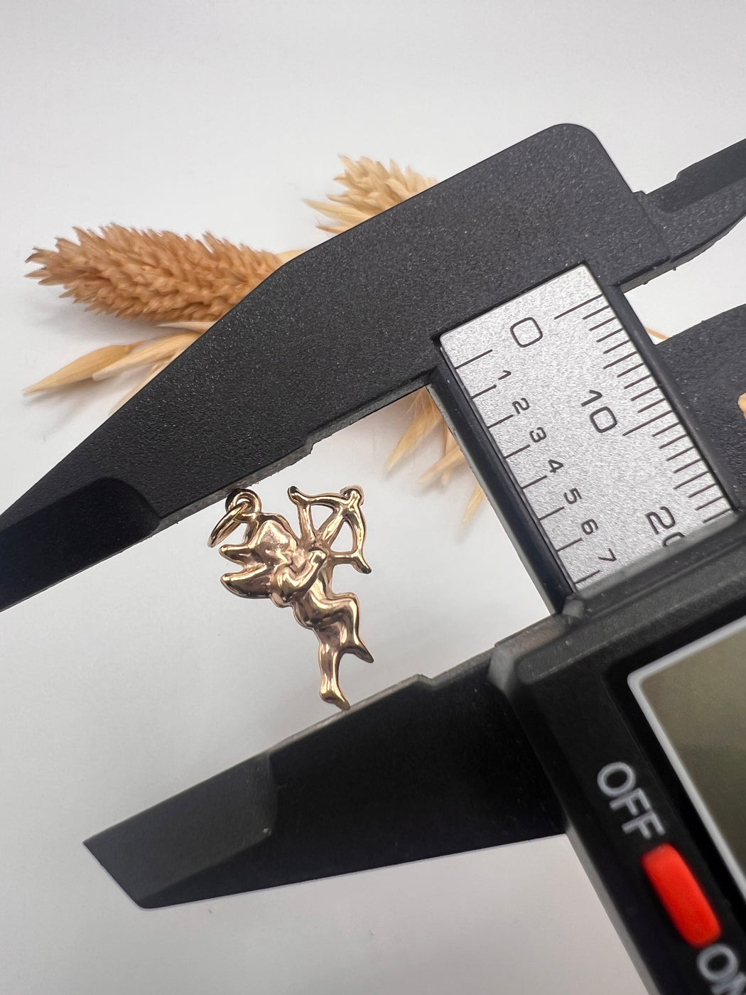 Vintage 9ct Gold Cupid Charm