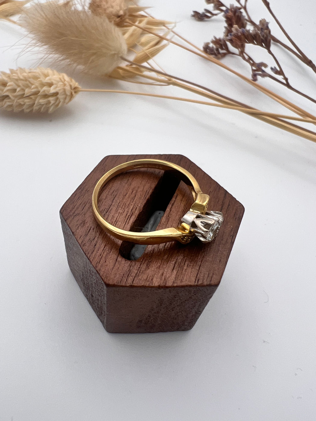 18ct Double Diamond Ring