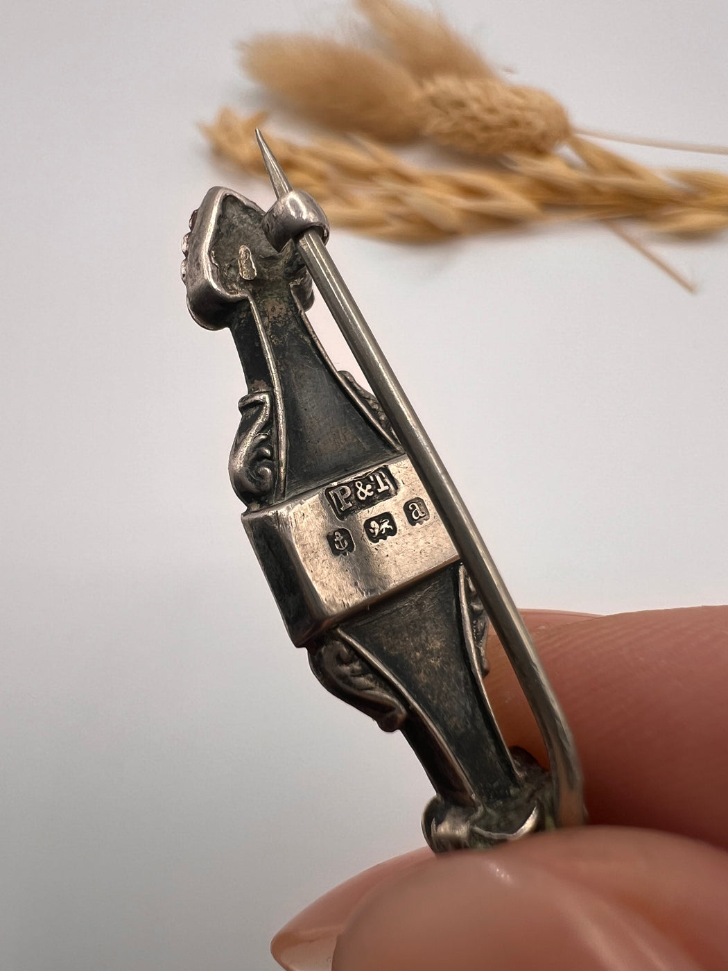 Edwardian 1900’s Silver Sweetheart Brooch