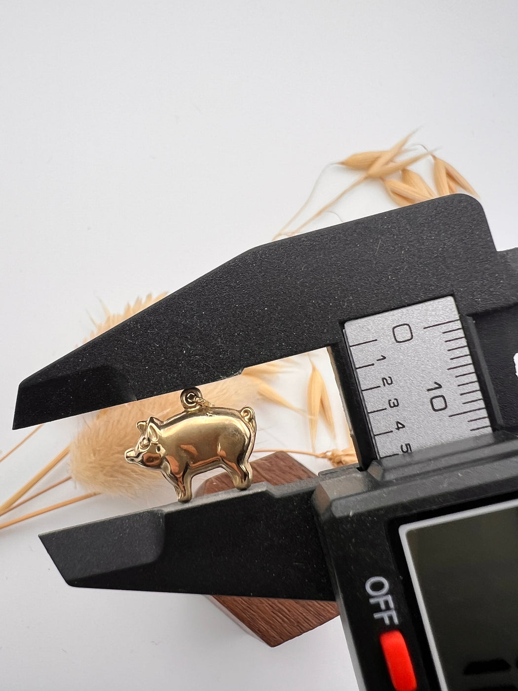 Vintage 9ct Gold Lucky Pig Charm