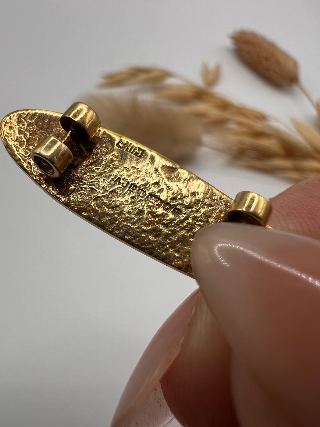 Vintage 9ct Gold 70's Skateboard Charm