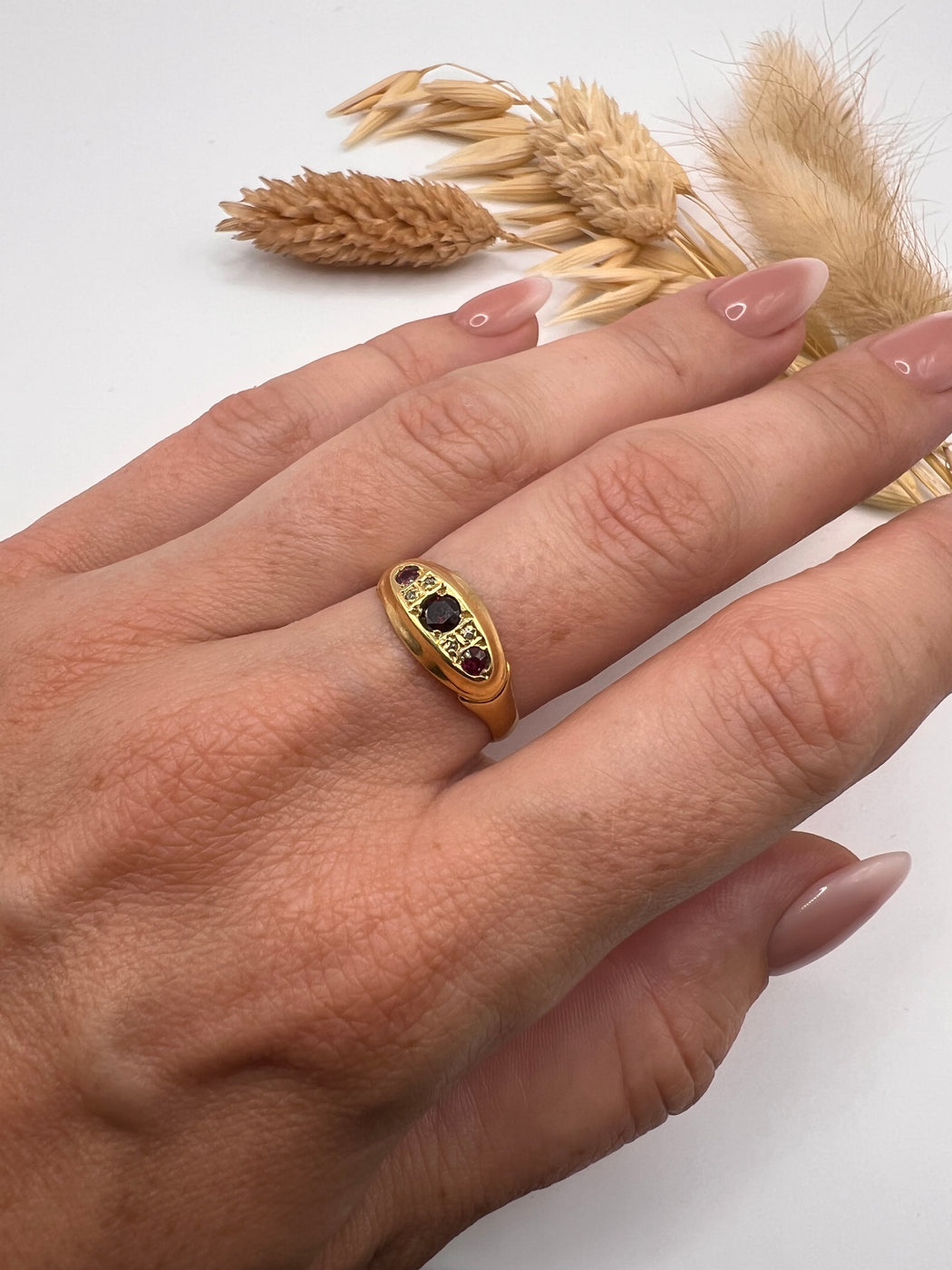 19th Century Ruby And Diamond Ring