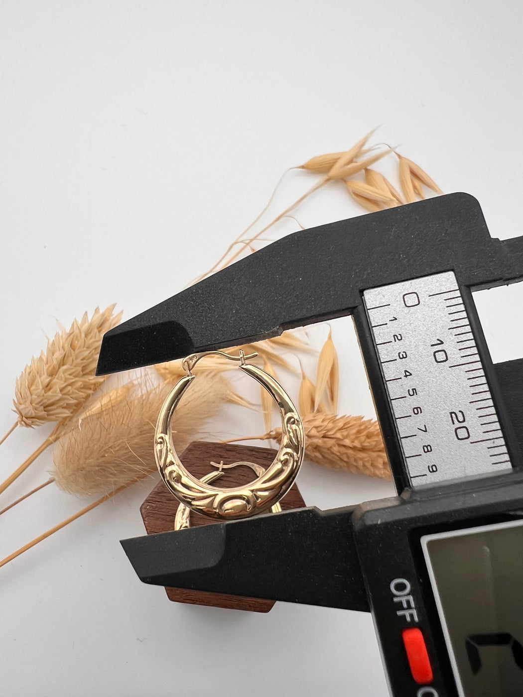 9ct Gold Creole Earrings