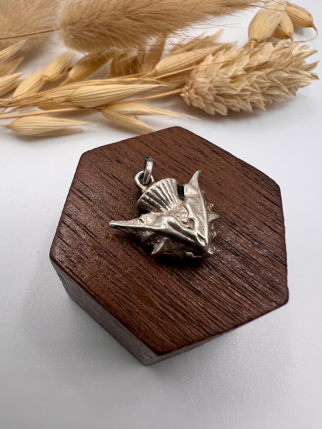 Vintage Silver Scottish Thistle Charm