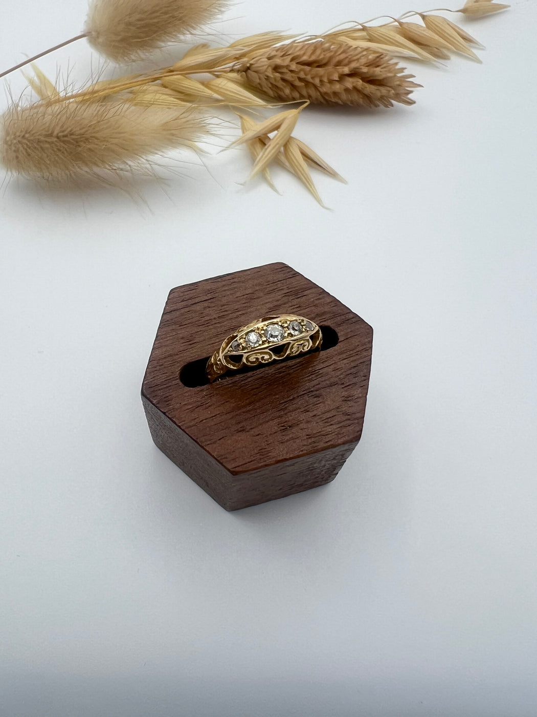 18ct Late Georgian Old Cut Diamond Ring