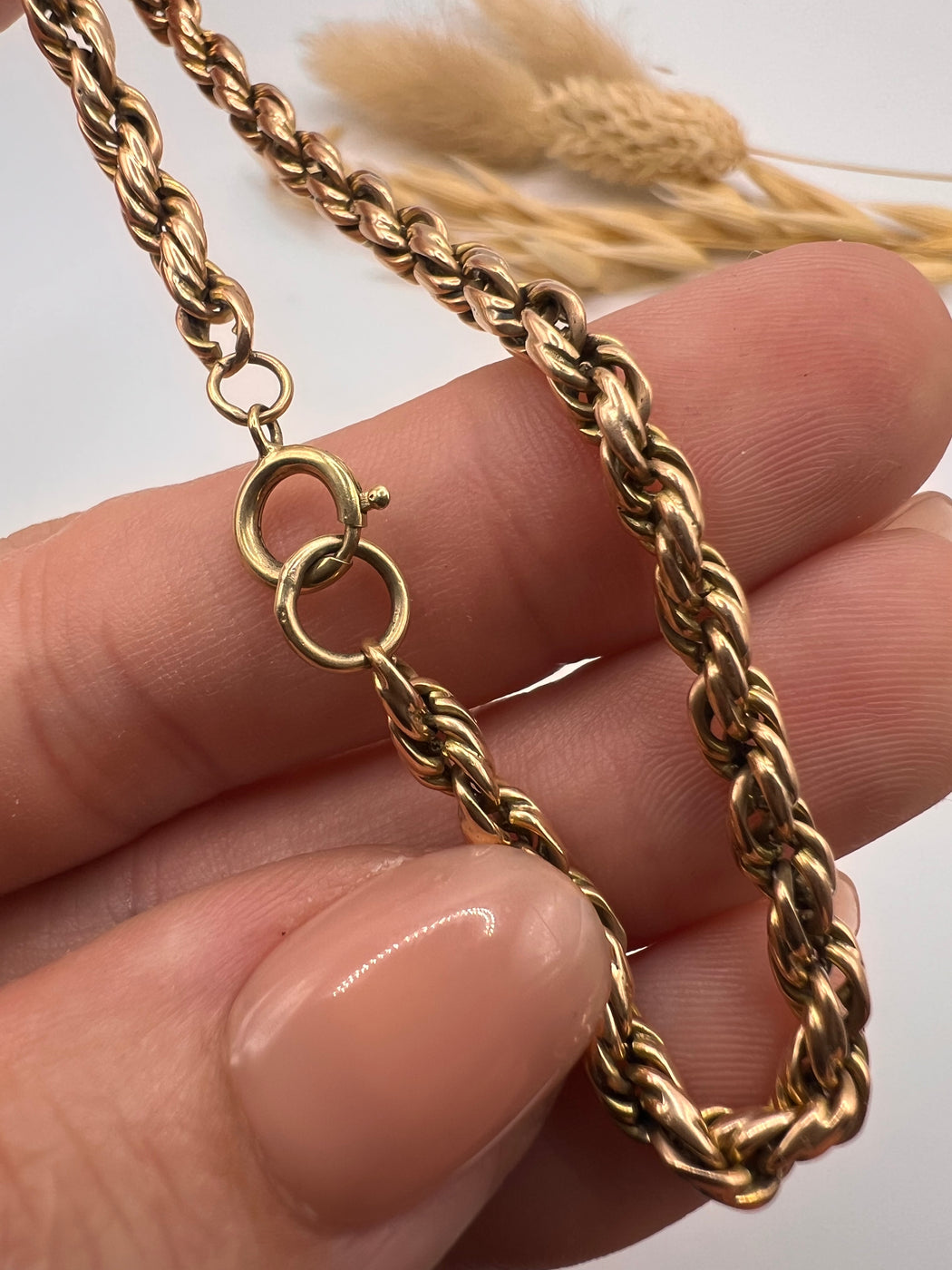 Vintage 9ct Rope Twist Bracelet