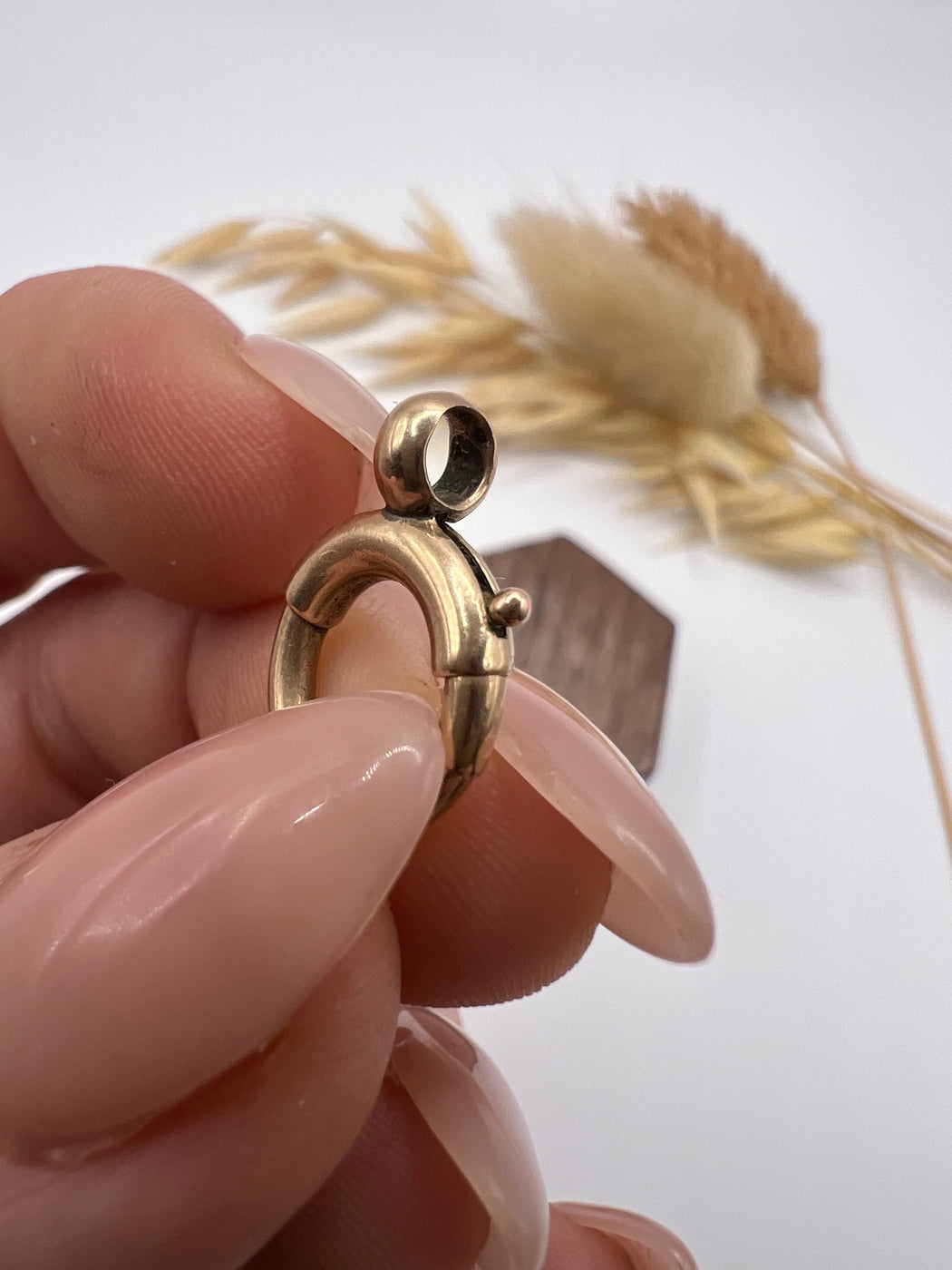Antique Victorian 9ct Gold Bolt Clasp