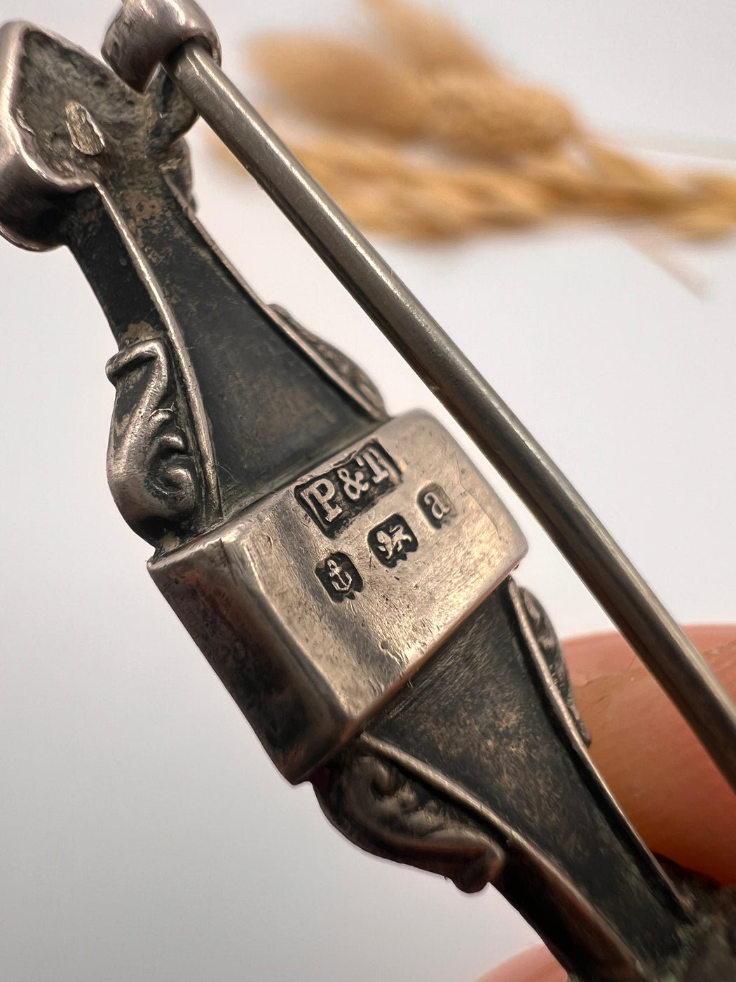 Edwardian 1900’s Silver Sweetheart Brooch