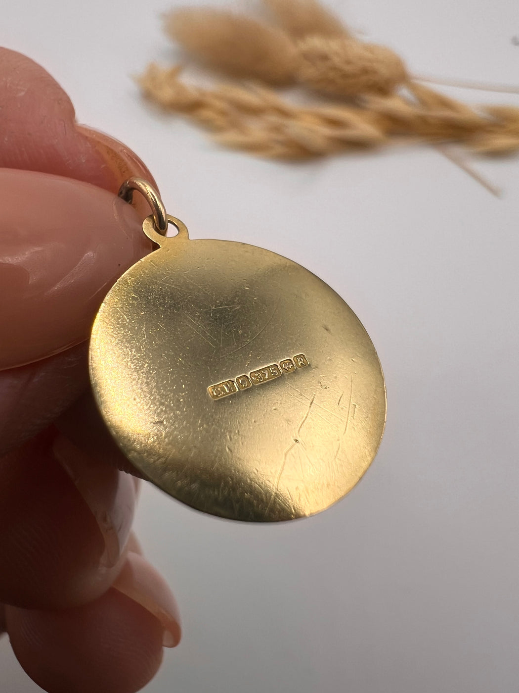Vintage 9ct Leo Zodiac Sign Charm