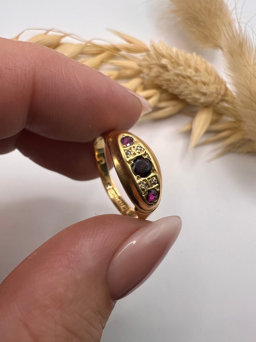 19th Century Ruby And Diamond Ring