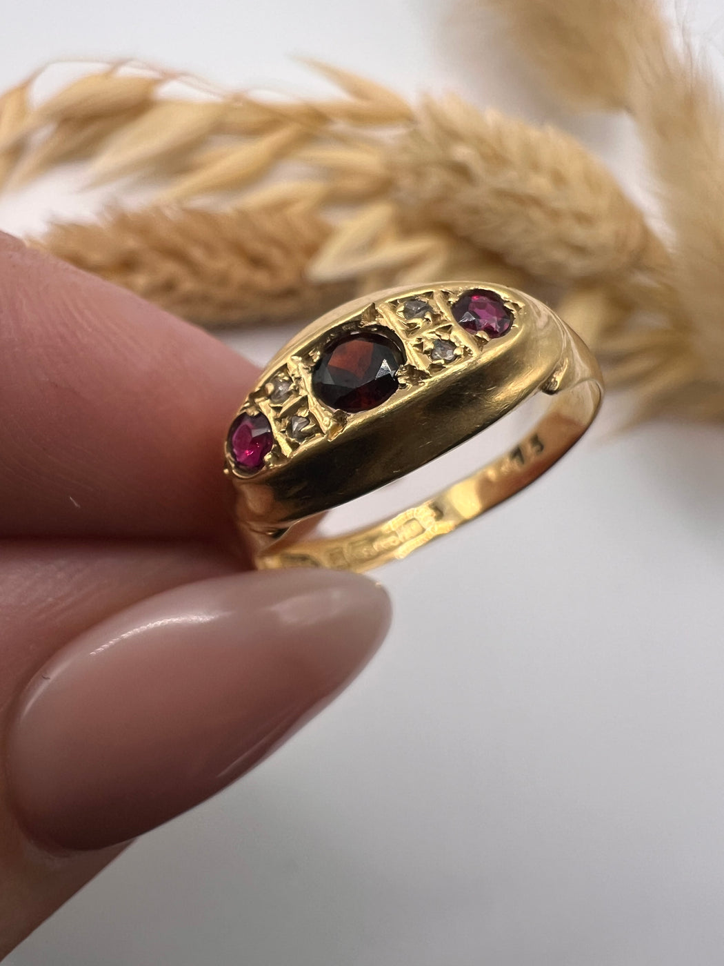 19th Century Ruby And Diamond Ring