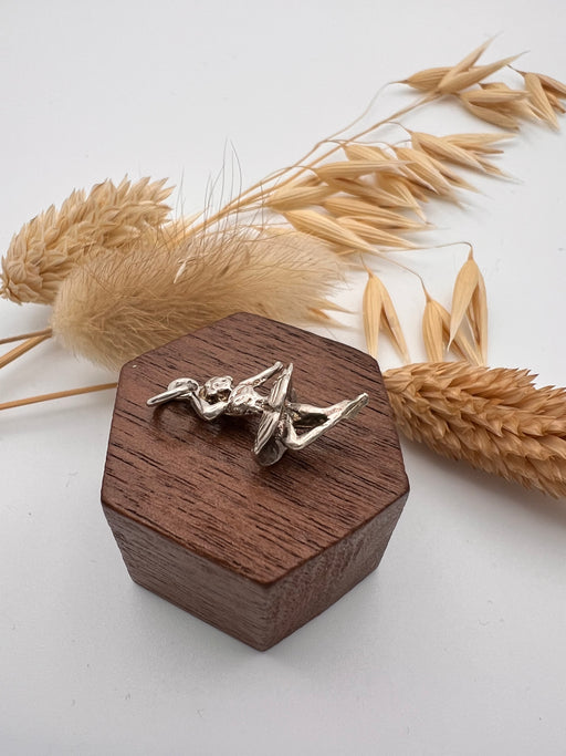 Vintage Silver Ballerina Charm