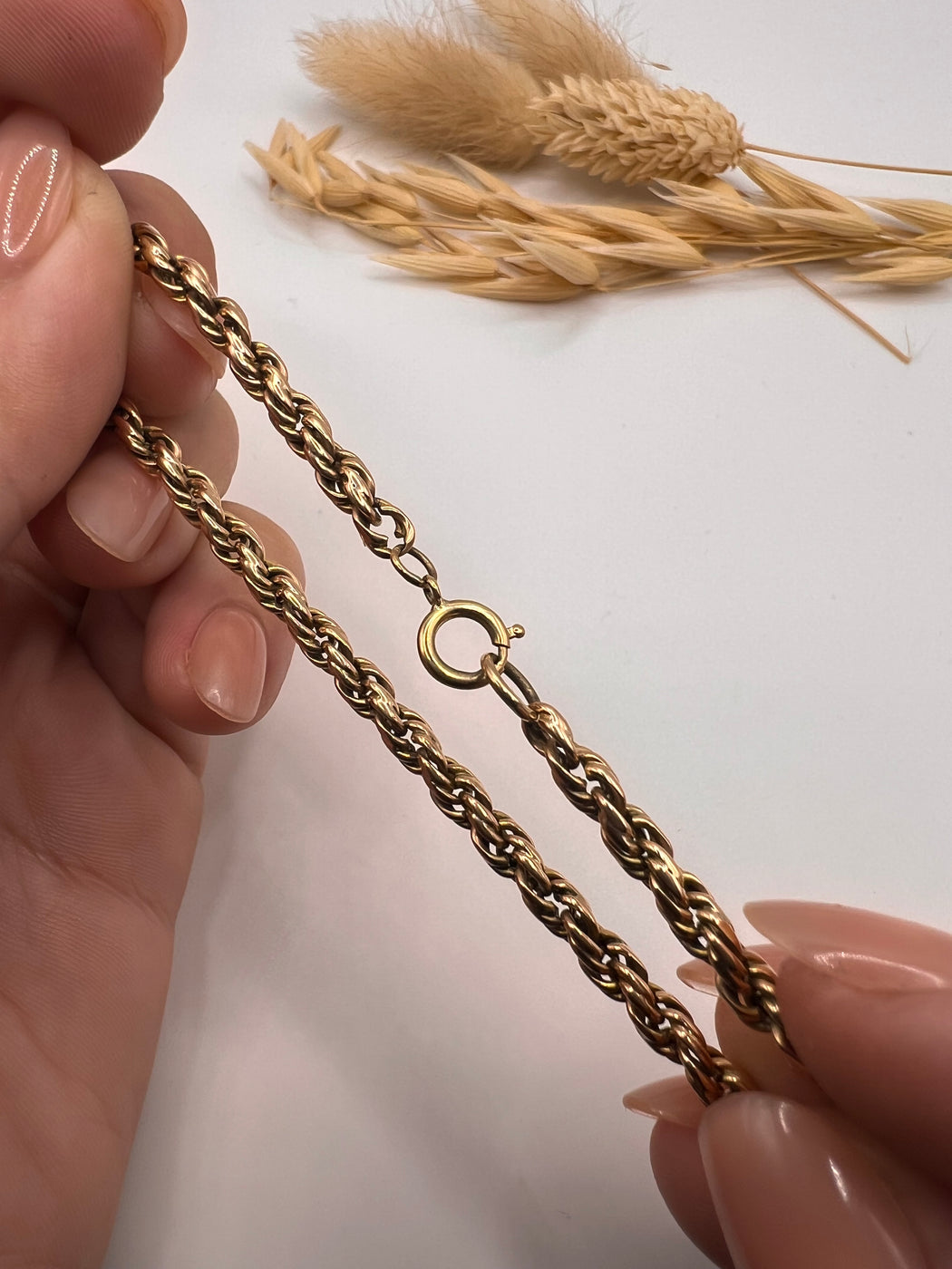 Vintage 9ct Rope Twist Bracelet