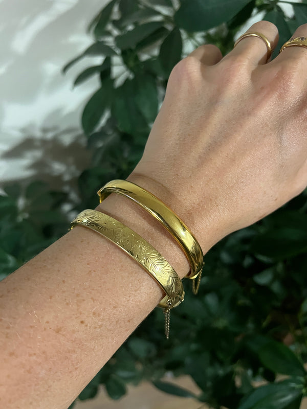 9ct Rolled Gold Bangles