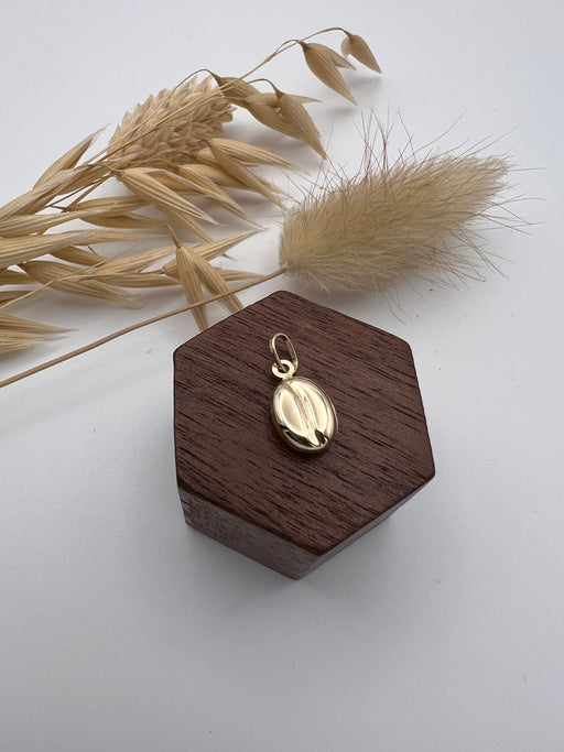 Vintage 9ct Coffee Bean Charm