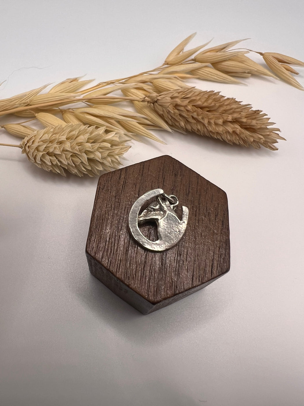 Vintage Silver Lucky Horseshoe Charm