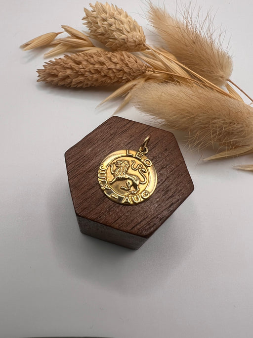 Vintage 9ct Leo Zodiac Sign Charm