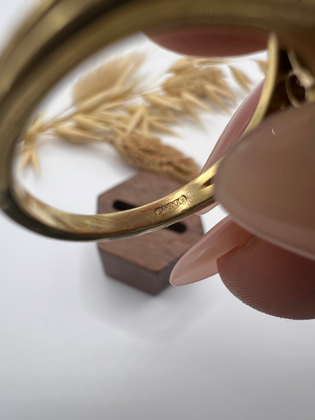 18ct Four Stone Old Mine Cut Diamond Ring