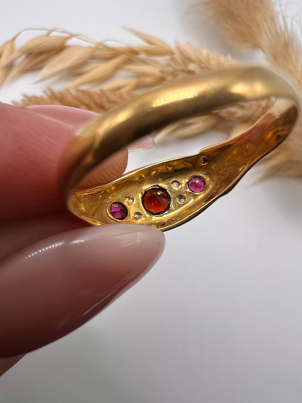 19th Century Ruby And Diamond Ring