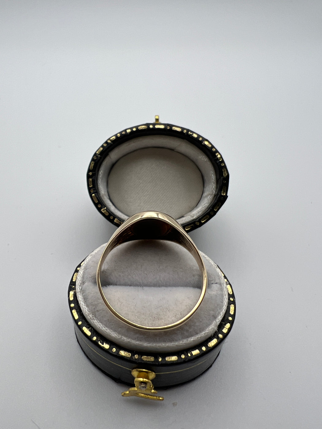 Tigers eye signet ring