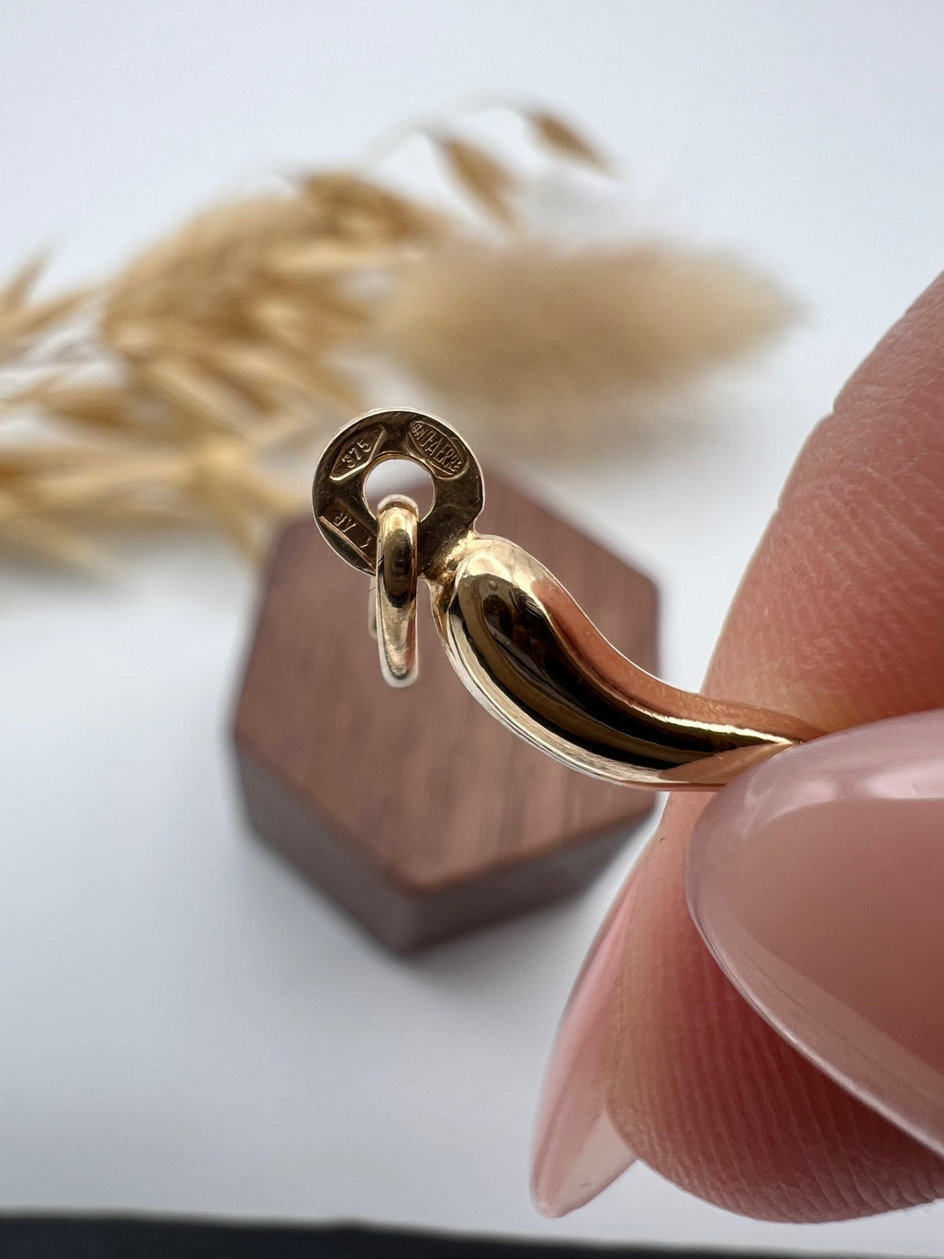 Vintage 9ct Horn Of Plenty Charm