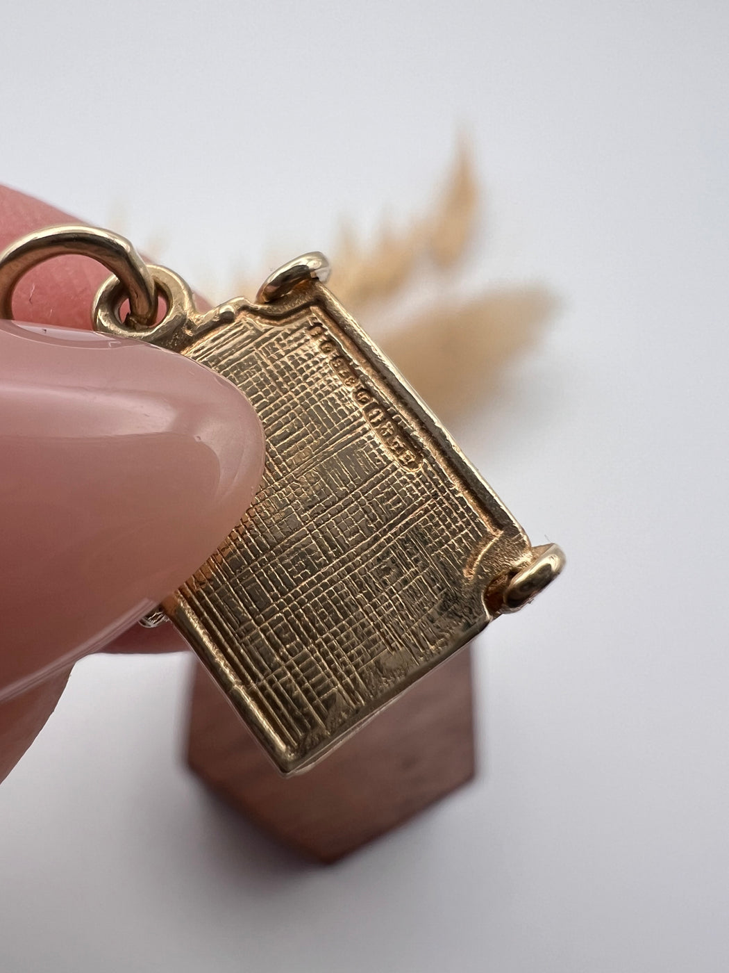 Vintage 9ct Gold “I Love You” Story Book Charm