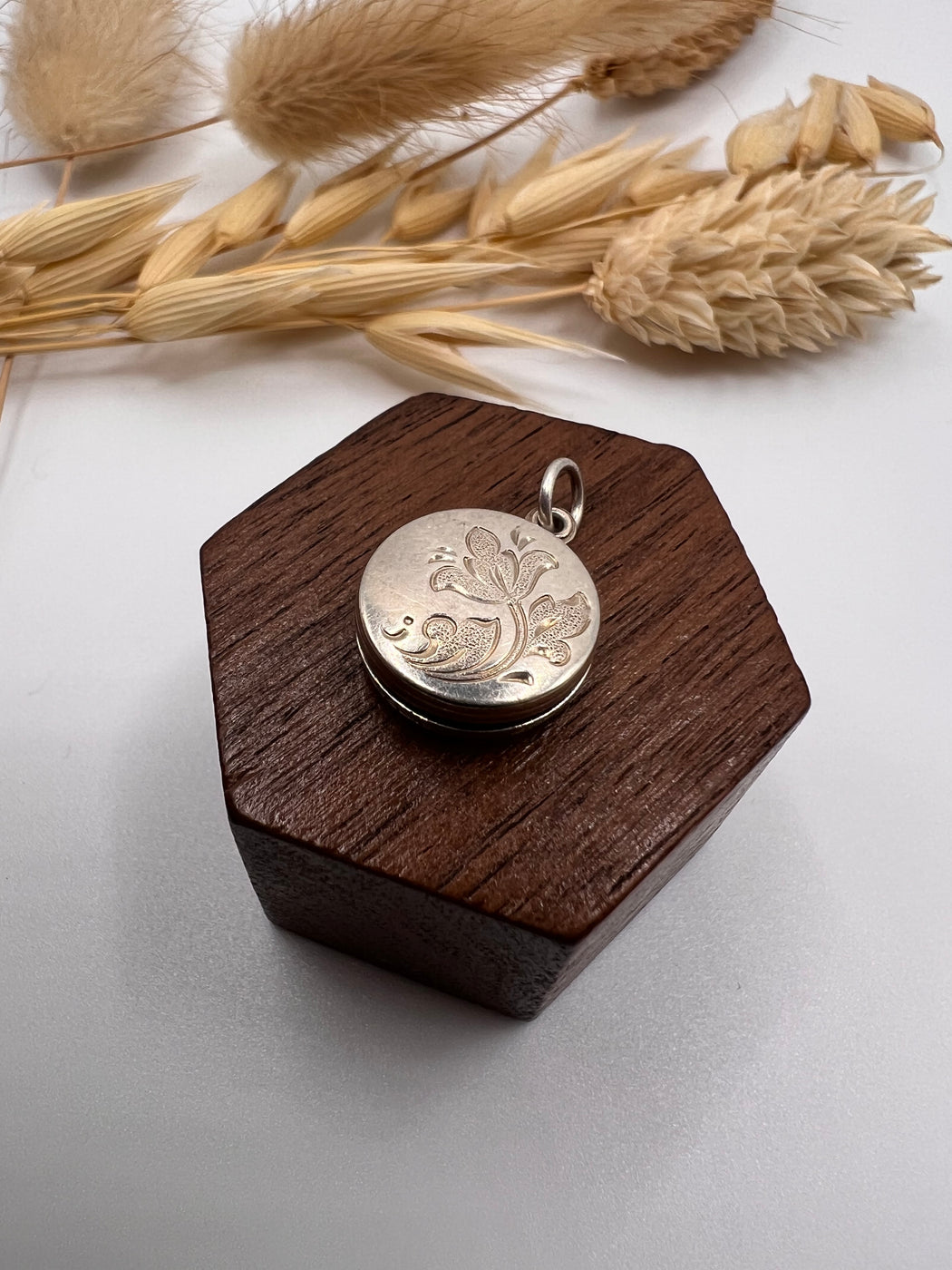 Vintage Silver West Germany Sliding Locket