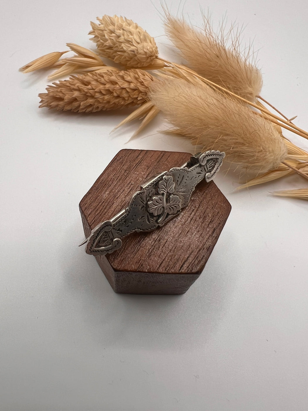 Edwardian 1900’s Silver Sweetheart Brooch